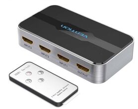 Vention 3 in 1 out HDMI 2.0 Switch Grey