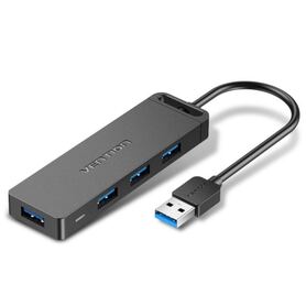Vention 4 Port USB 3.0 Hub With Power Supply 0.15M Black