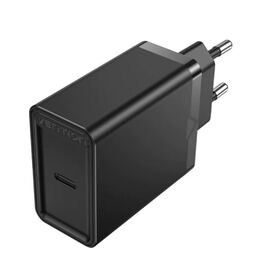 Vention 1 port USB C Wall Charger (30W) EU Plug Black