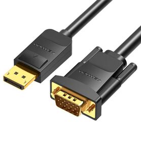 Vention DisplayPort to VGA Cable 2m Black