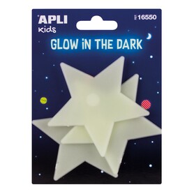 Naljepnice Apli stikers zvijezde svjetleće u mraku 3/1 16550