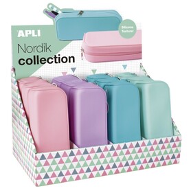 Pernica Apli prazna višenamjenska silikon pastelne boje (display 12/1) 17408