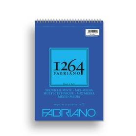 Blok Fabriano 1264 mix media 21x29 7 (A4) 300g 30L spiralni top side 19100643