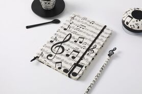 Notes iTotal A5 točkice Music XL1811A