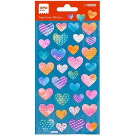 Naljepnice Apli stikers srca 1L 19593