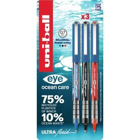 Uni pak roler Uni ub 150 (0.7) eye crni plavi crveni Ocean Care reciklirani 3/1