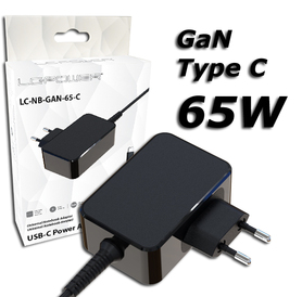 Lc power LC NB GAN 65 C USB tip C notebook adapt.