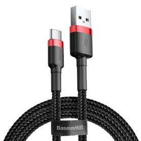 Baseus Cafule cable USB C 3A 1m (Red+Black)