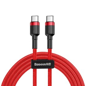 Baseus Cafule Cable USB C PD 2.0 QC 3.0 60W 1m (Red)