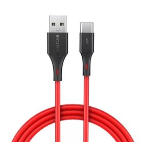 USB C cable BlitzWolf BW TC15 3A 1.8m (red)