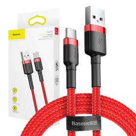 Baseus Cafule USB C Cable 2A 3m (Red)