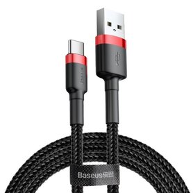 Baseus Cafule USB C cable 2A 3m (Black+Red)