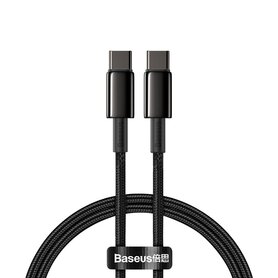 Baseus Tungsten Gold Cable Type C to Type C 100W 1m (black)