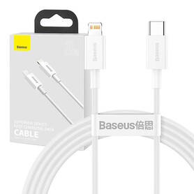 Baseus Superior Series Cable USB C to Lightning 20W PD 1 5m (white)