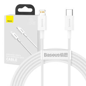 Baseus Superior Series Cable USB C to Lightning 20W PD 2m (white)