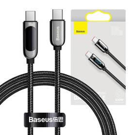 Baseus Display Cable USB C to Type C 100W 1m (black)