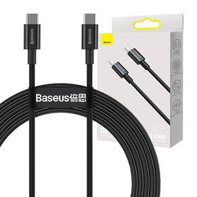 Baseus Superior Series Cable USB C to USB C 100W 1m (black)