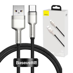 USB cable for USB C Baseus Cafule 66W 1m (black)