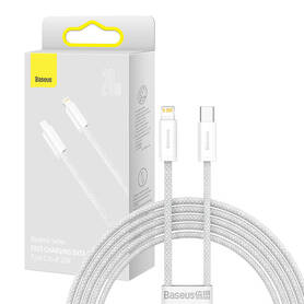 USB C cable for Lightning Baseus Dynamic Series 20W 2m (white)