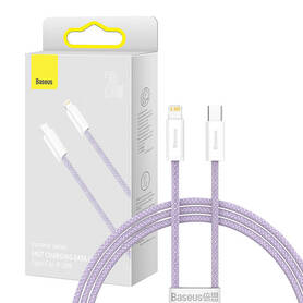 USB C cable for Lightning Baseus Dynamic Series 20W 1m (purple)