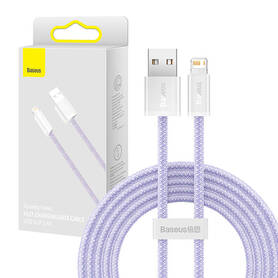 Baseus Dynamic cable USB to Lightning 2.4A 2m (Purple)