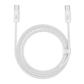 Cable USB C to USB C Baseus 100W 2m (white)