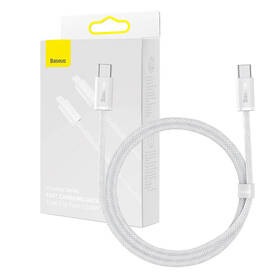 Cable USB C to USB C Baseus 100W 1m (white)