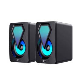 Computer speakers Havit SK210mini PRO 2.0 RGB (black)