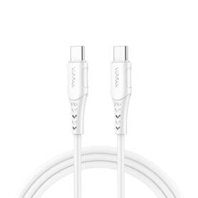 USB C to USB C cable Vipfan P05 60W PD 2m (white)