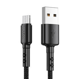 USB to Micro USB cable Vipfan X02 3A 1.2m (black)
