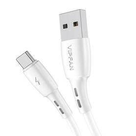 USB to USB C cable Vipfan Racing X05 3A 2m (white)