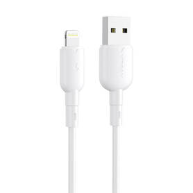 USB to Lightning cable Vipfan Colorful X11 3A 1m (white)