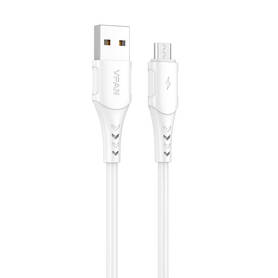 USB to Micro USB cable Vipfan Colorful X12 3A 1m (white)