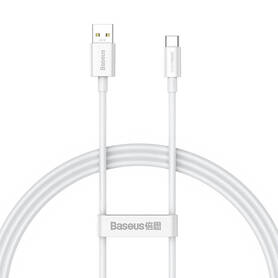 Baseus Superior Series Cable USB to USB C 65W PD 1m (white)