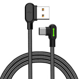 USB to USB C cable Mcdodo CA 5280 LED 3m (black)