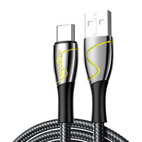 USB to USB C cable Joyroom S 1230K6 3A 1.2m (black)