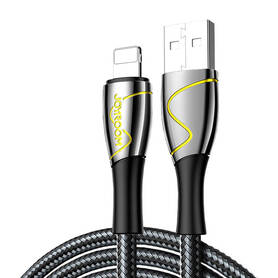 USB Cable for Lightning Joyroom S 2030K6 2.4A 2m (Black)