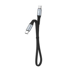 USB C to USB C Dudao 100W PD 0.23m cable (black)