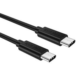 USB C to USB C cable Choetech 1m (black)