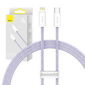 USB C cable for Lightning Baseus Dynamic 2 Series 20W 1m (purple)