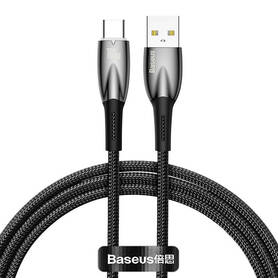 USB cable for USB C Baseus Glimmer Series 100W 1m (Black)