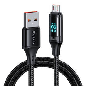 Cable Mcdodo CA 1070 USB to Micro USB 3A 1.2m (black)