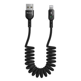 USB to Lightning Cable Mcdodo CA 6410 Spring 1.8m (Black)