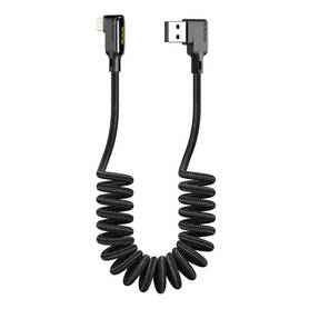 USB to Lightning cable Mcdodo CA 7300 angled 1.8m (black)
