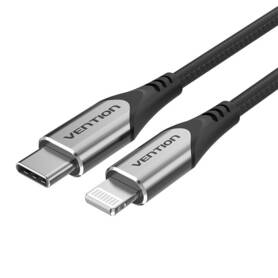 USB C cable to Lightning Vention TACHF 1m (Gray)