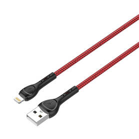 LDNIO LS482 2m USB Lightning Cable (Red)