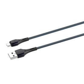 LDNIO LS521 1m USB Micro USB Cable (Grey Blue)