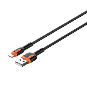 LDNIO LS531 USB Lightning 1m Cable (Grey Orange)