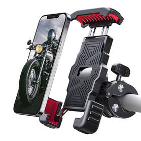 Joyroom Metal Bike/Motorcycle Holder JR ZS264 for Phones (Black)