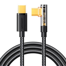 Kabel do USB C Angle 100W 1.2m Joyroom S CC100A6 (czarny)